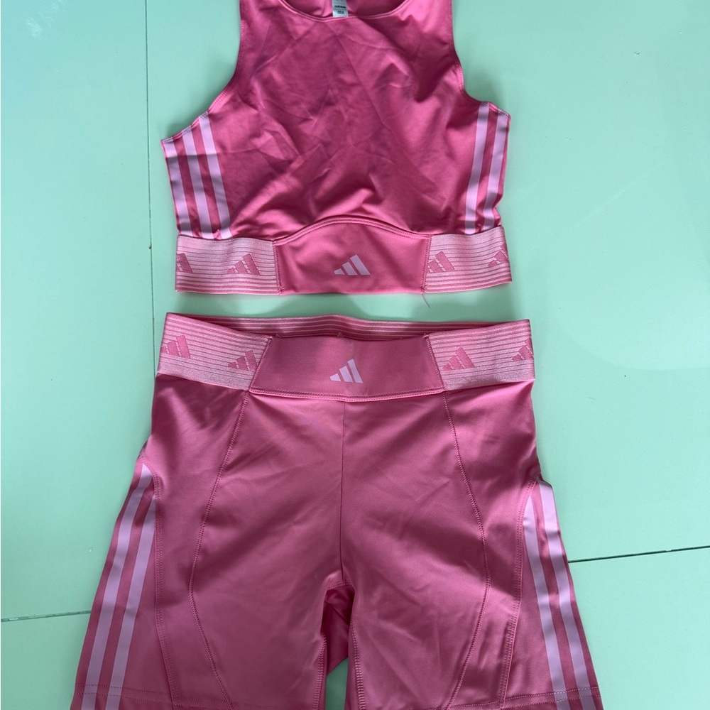 Adidas Vibrant Pink Activewear